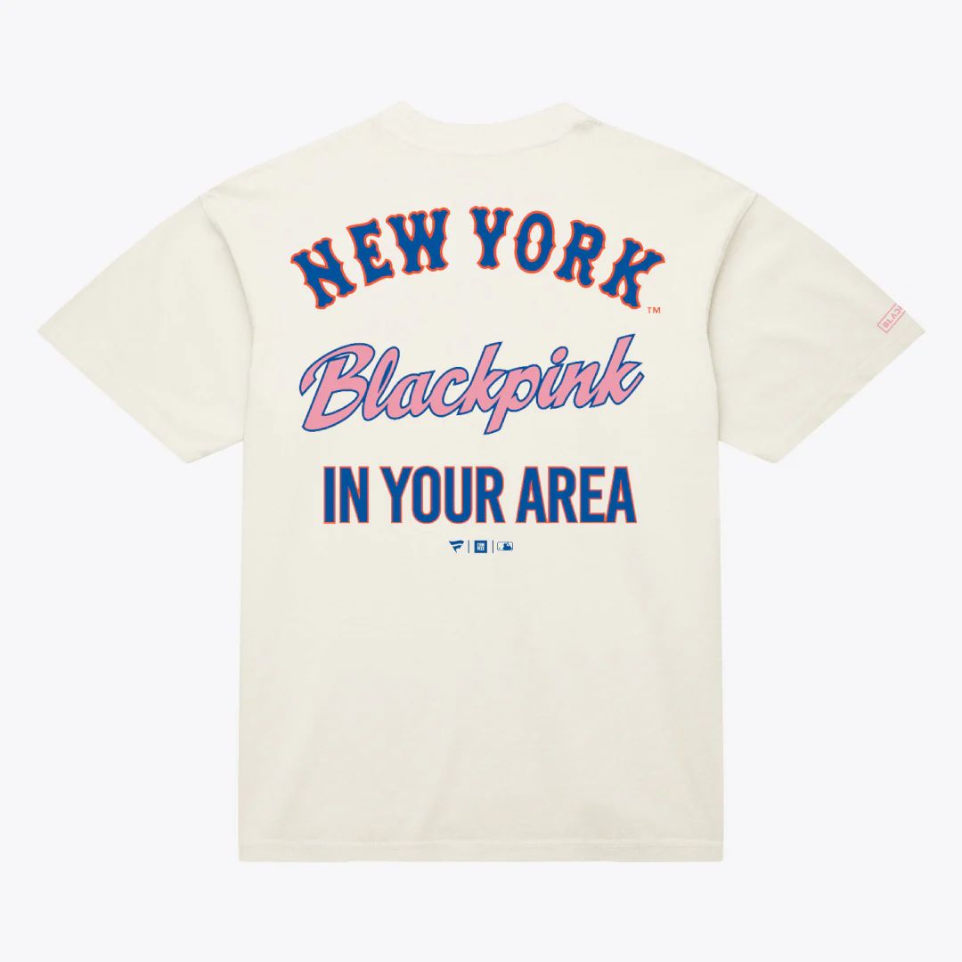 FANATICS x BLACKPINK LA DODGERS T-SHIRT (BLACK/PINK/BLUE/WHITE) product image 6