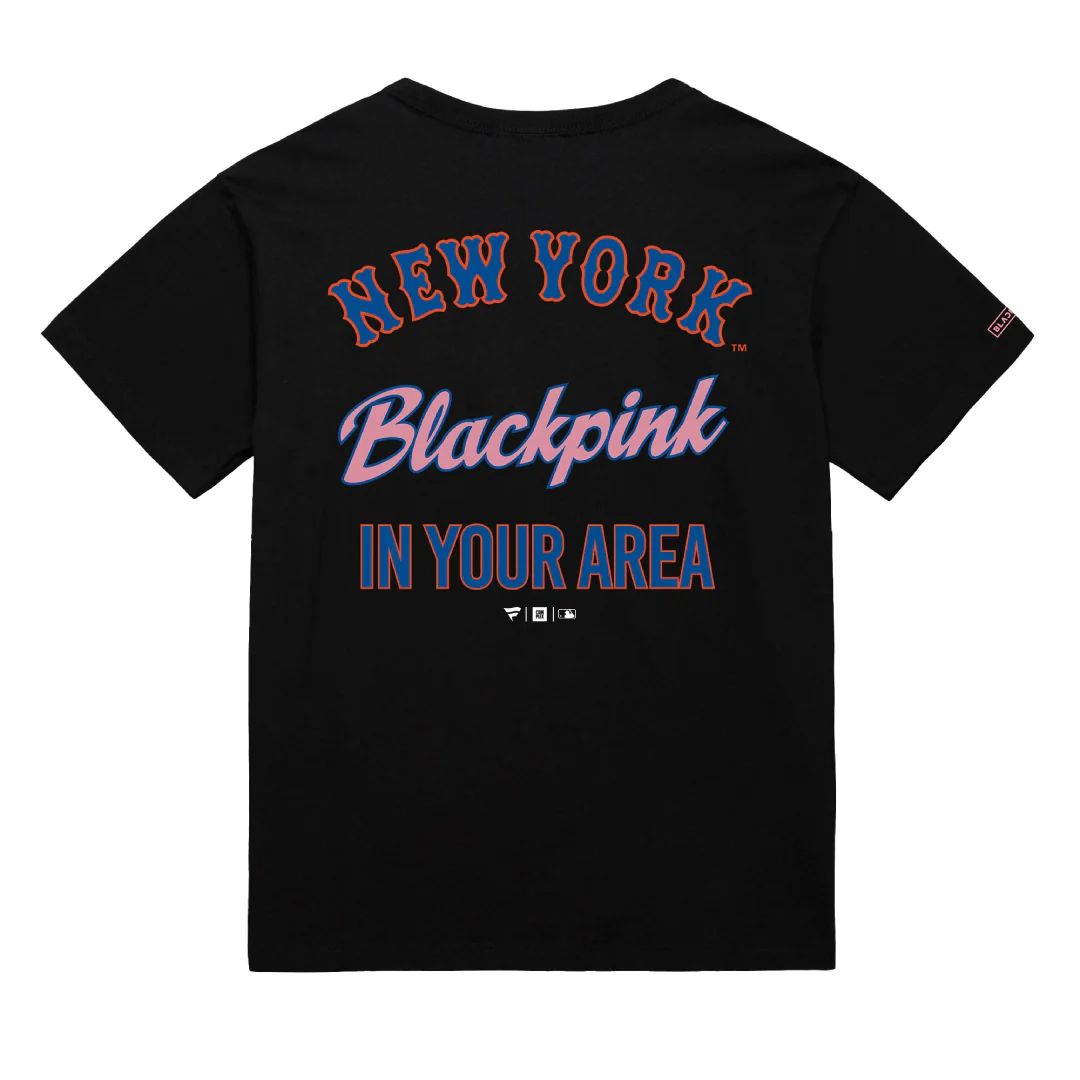 FANATICS x BLACKPINK LA DODGERS T-SHIRT (BLACK/PINK/BLUE/WHITE) product image 4