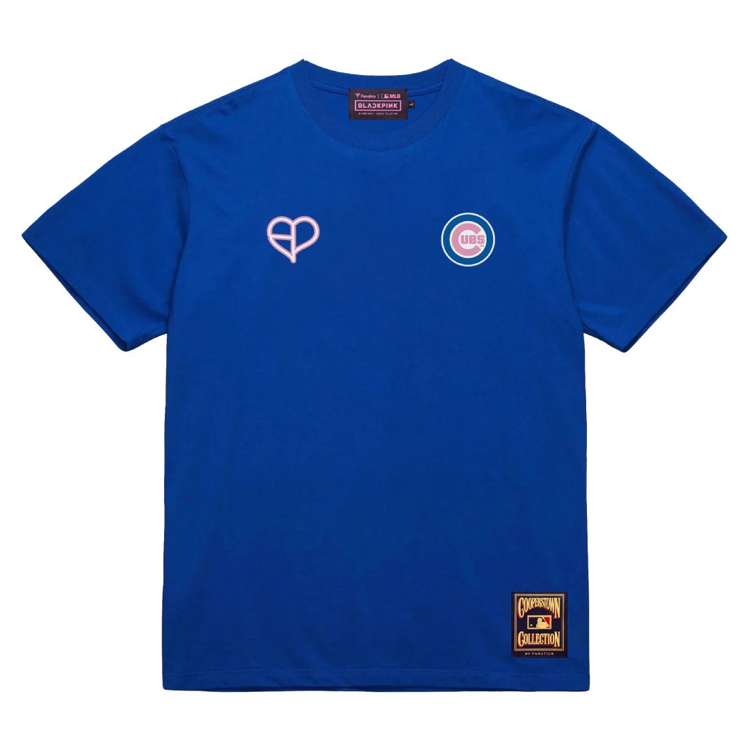 FANATICS x BLACKPINK LA DODGERS T-SHIRT (BLACK/PINK/BLUE/WHITE) product image 7