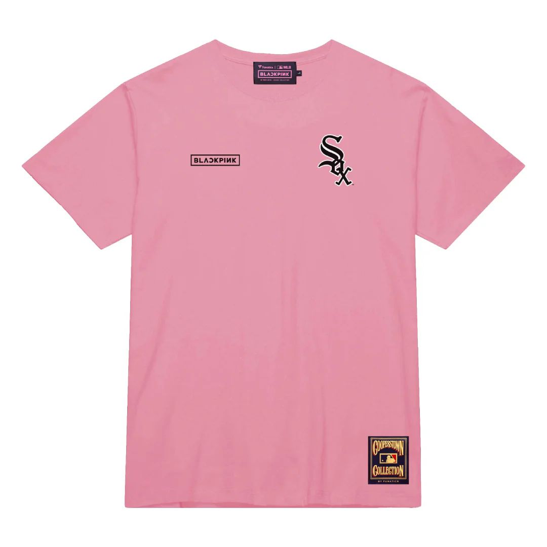 FANATICS x BLACKPINK LA DODGERS T-SHIRT (BLACK/PINK/BLUE/WHITE) product image 9