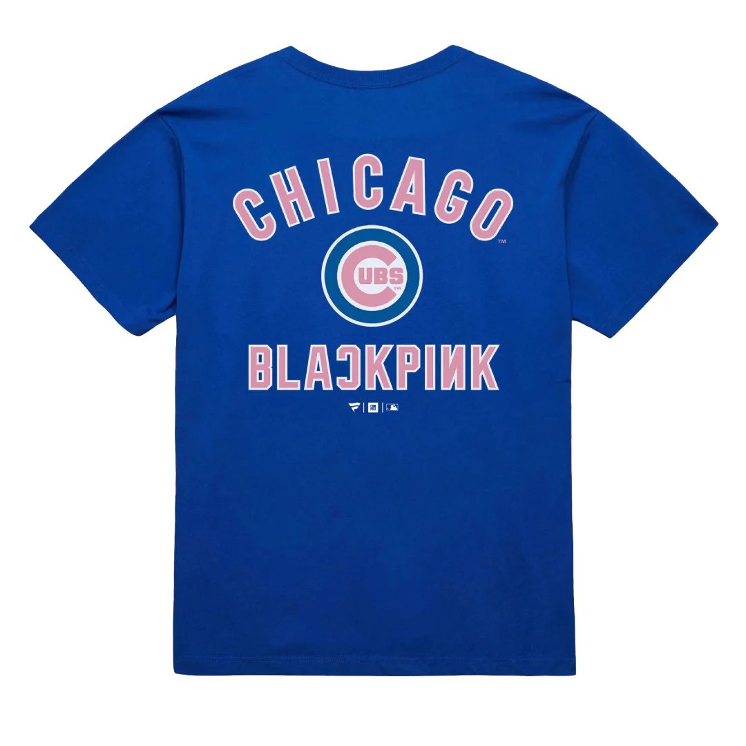 FANATICS x BLACKPINK LA DODGERS T-SHIRT (BLACK/PINK/BLUE/WHITE) product image 8