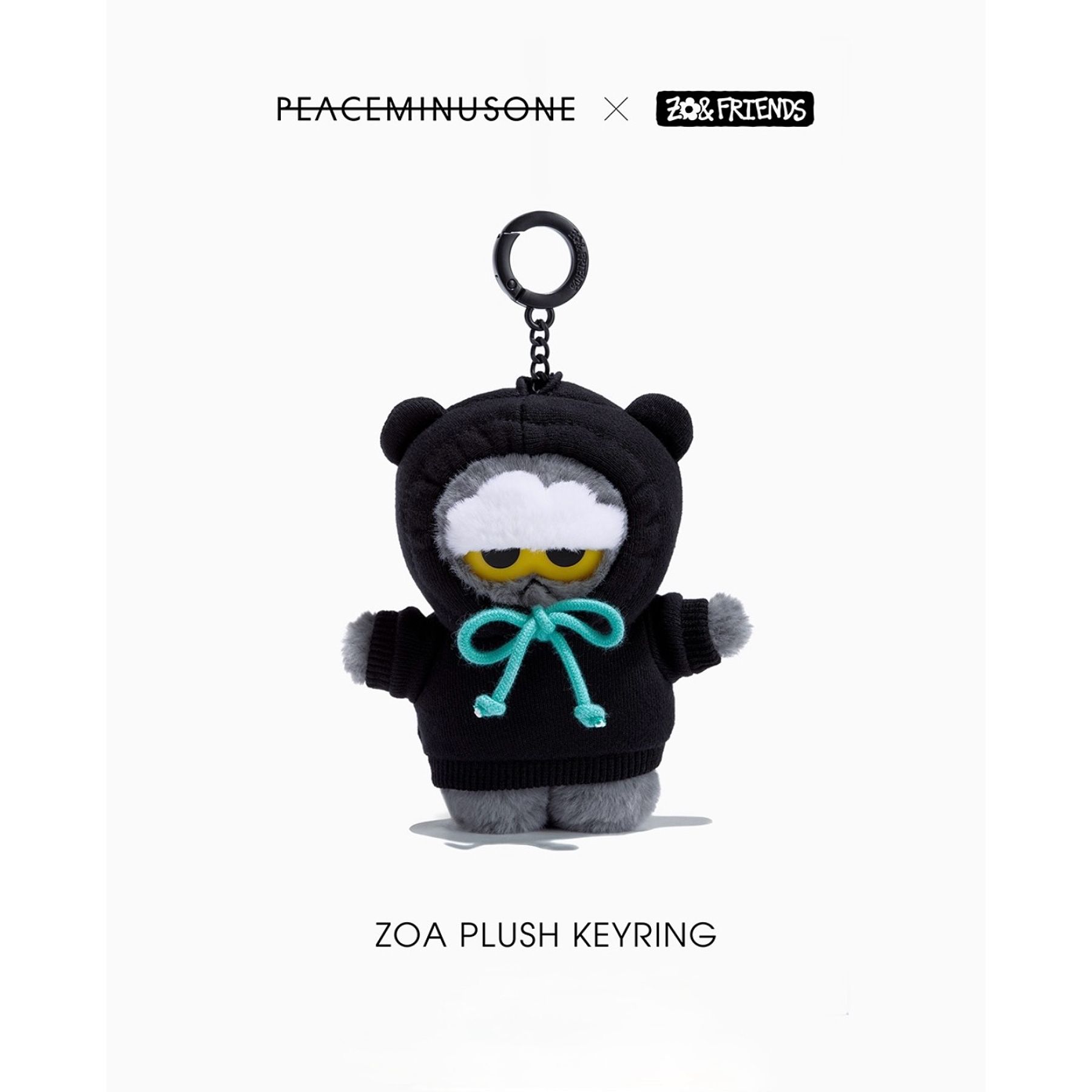Peaceminusone x ZO&FRIENDS Plush Pendant product image 1