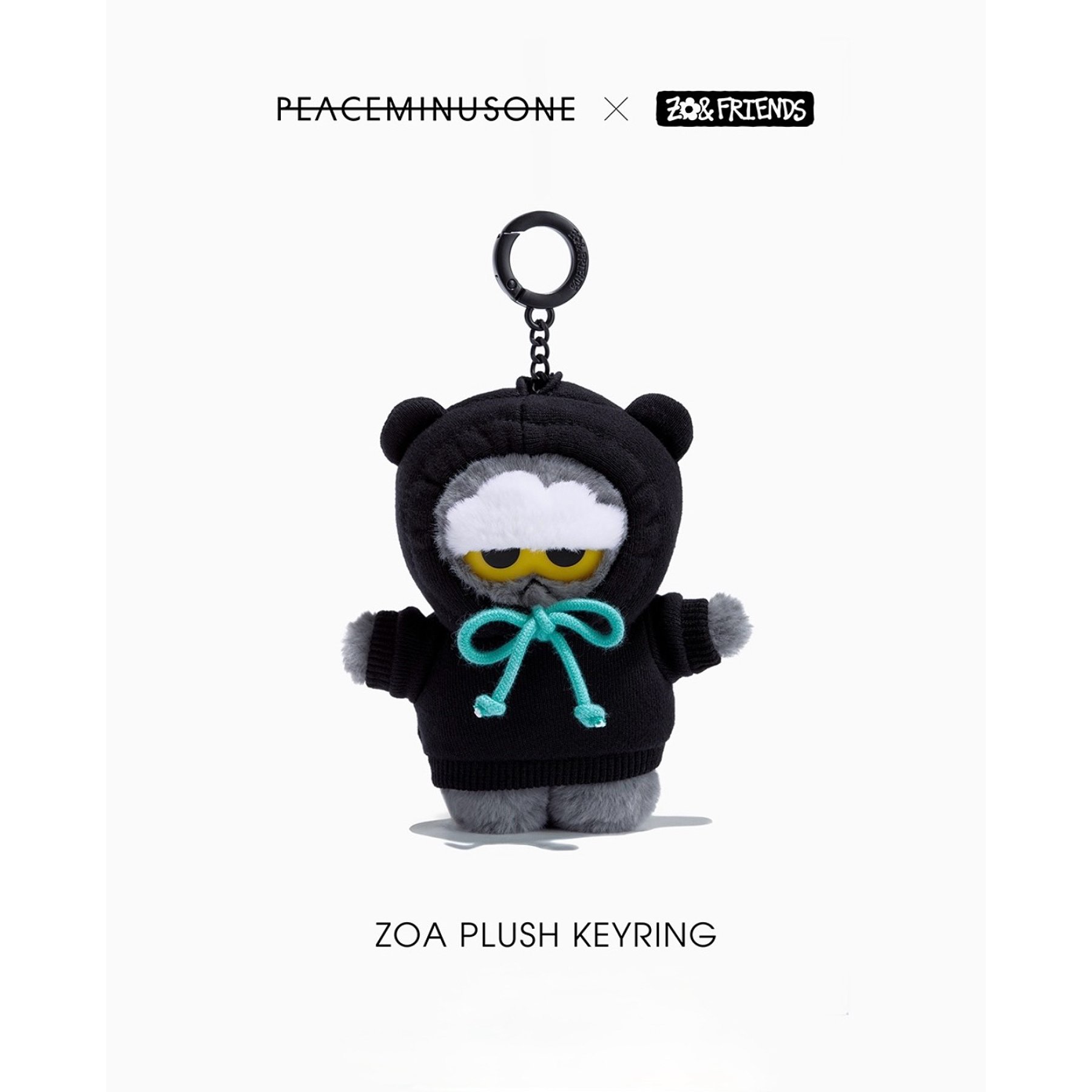 Peaceminusone x ZO&FRIENDS Plush Pendant product image 1