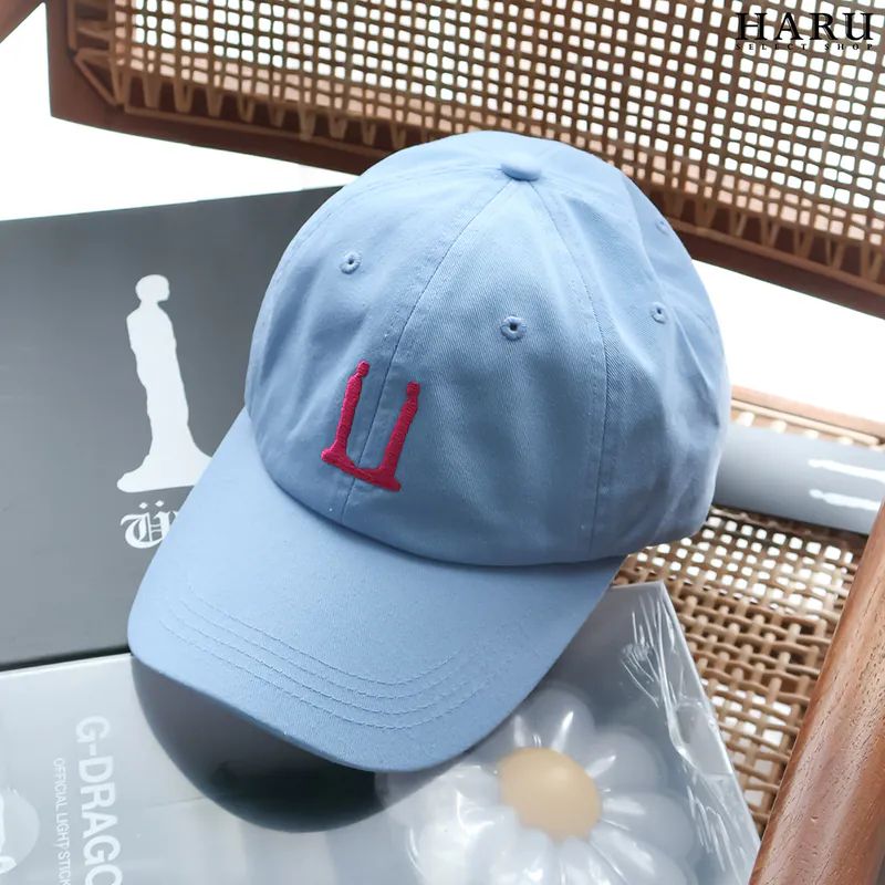 G-DRAGON ÜBERMENSCH BALL CAP (BLUE/RED) product image 2