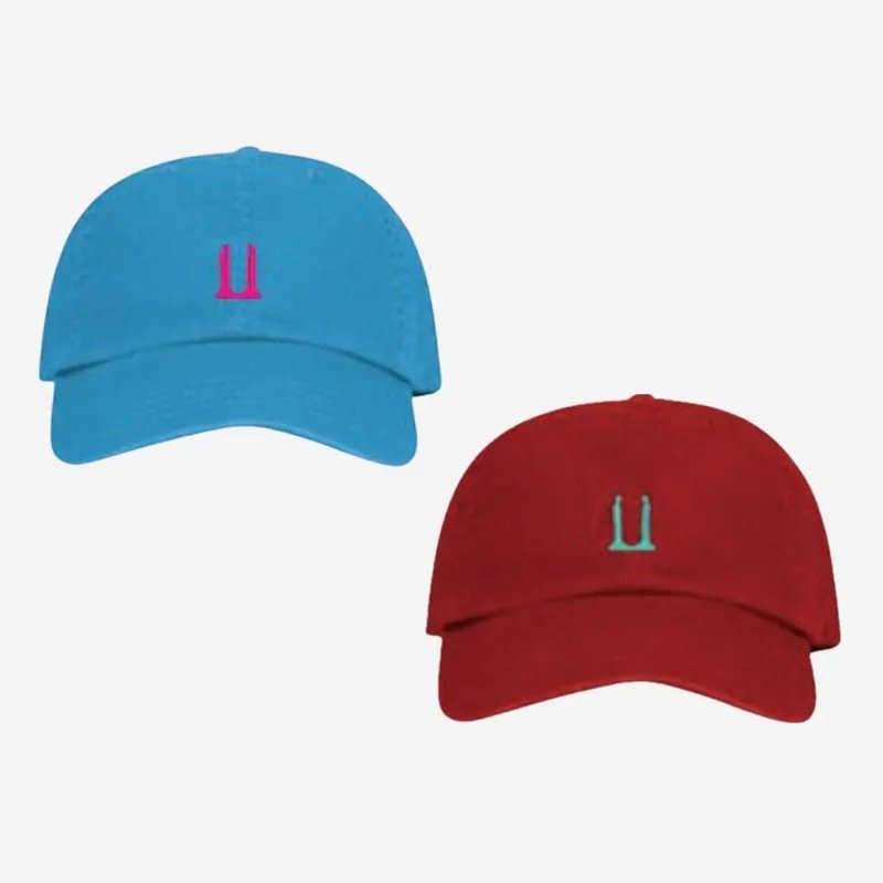 G-DRAGON ÜBERMENSCH BALL CAP (BLUE/RED) product image 1