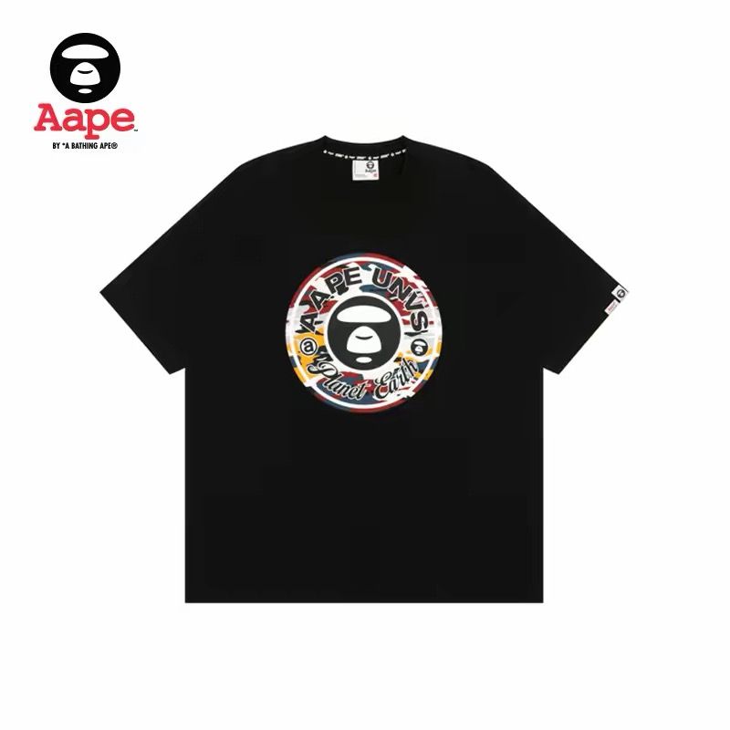 AAPE Letter Circle Camo Ape Graphic T-Shirt product image 2
