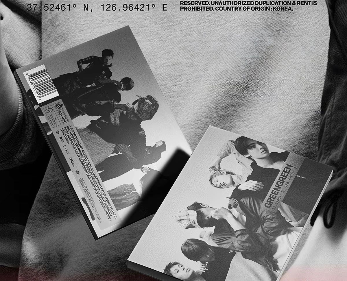 CORTIS 2nd EP Mini Album – GREEN GREEN product image 1