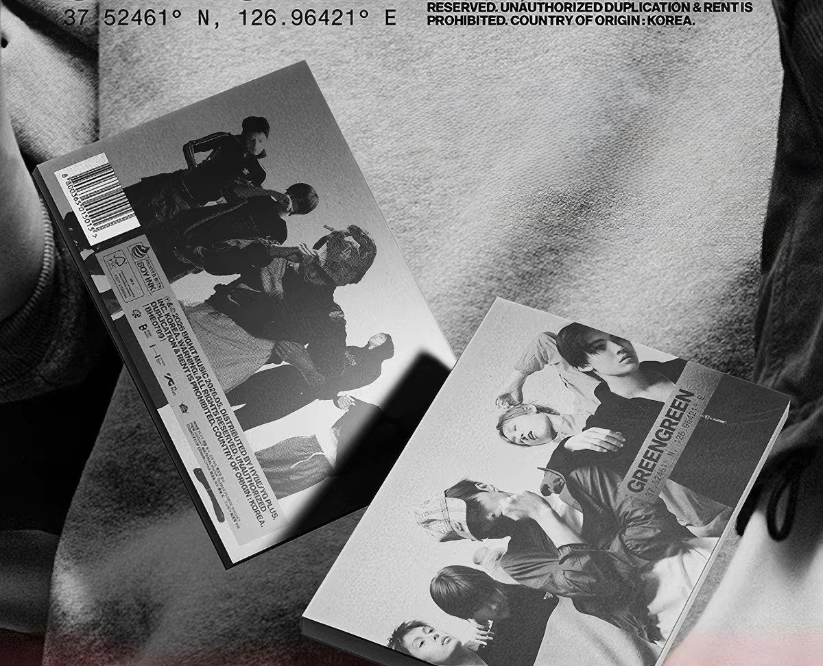 CORTIS 2nd EP Mini Album – GREEN GREEN product image 1