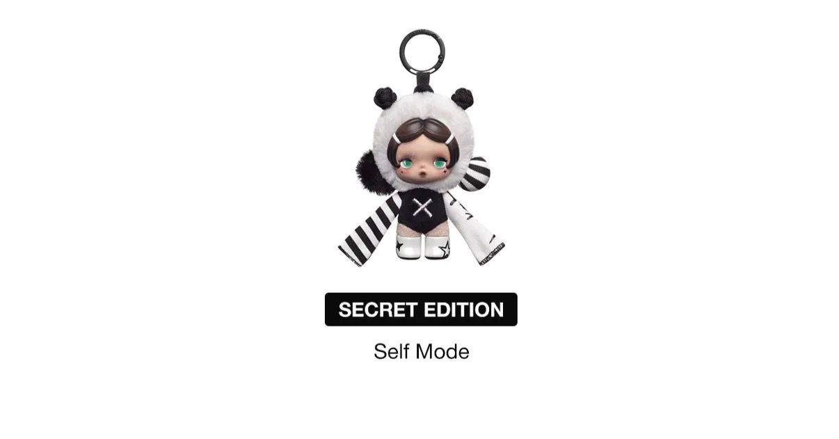 SKULLPANDA Off Mode Series Plush  product image 3
