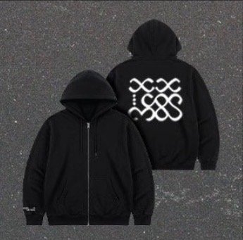 BIGBANG 20th Anniversary Media Exhibition Zip-Up Hoodie product image 1
