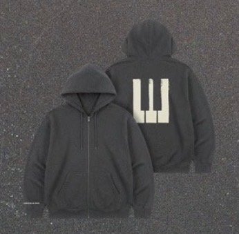 BIGBANG 20th Anniversary Media Exhibition Zip-Up Hoodie product image 2