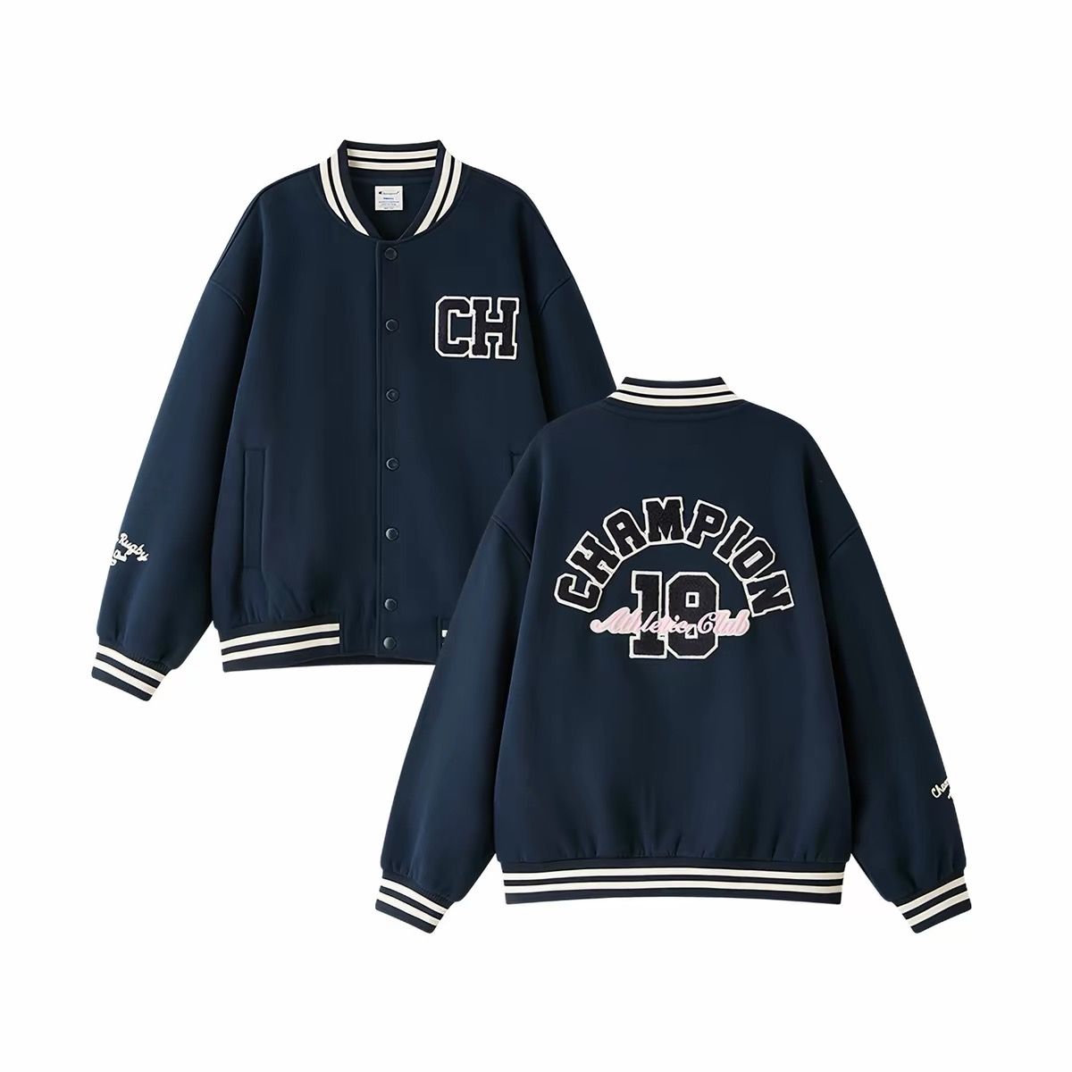 Champion x BTS V-Inspired Baseball Jacket product image 3