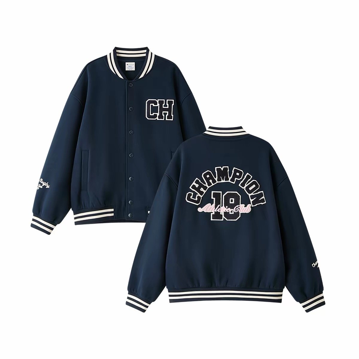 Champion x BTS V-Inspired Baseball Jacket product image 3