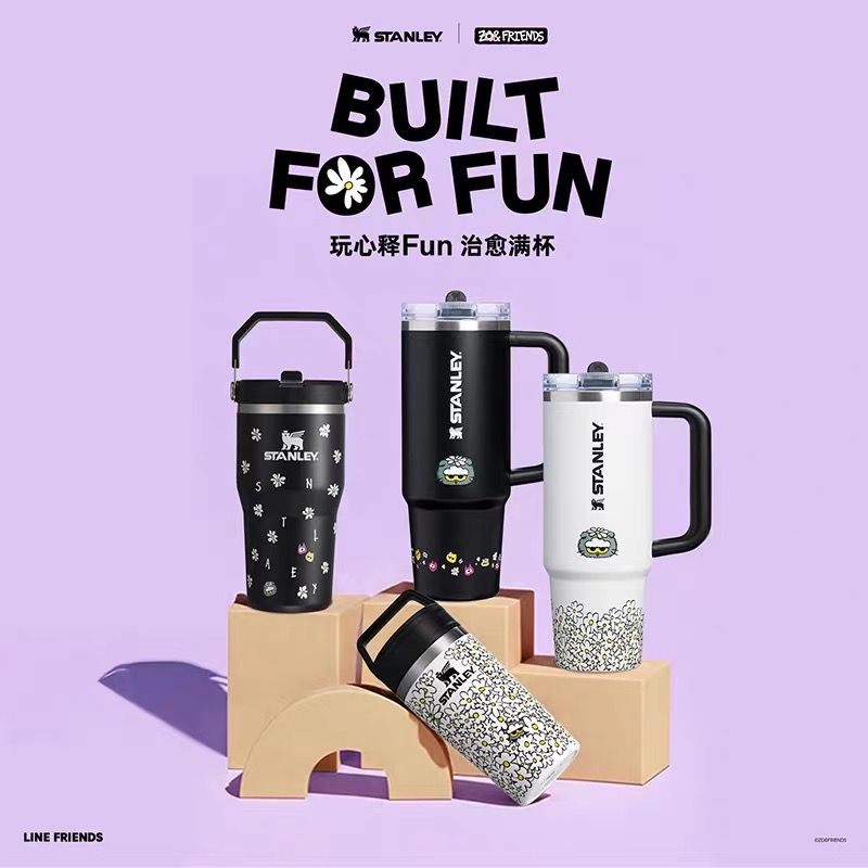 Stanley 1913 x ZO&FRIENDS Collaboration Series Fashion Jumbo Straw Tumbler 2026 product image 1