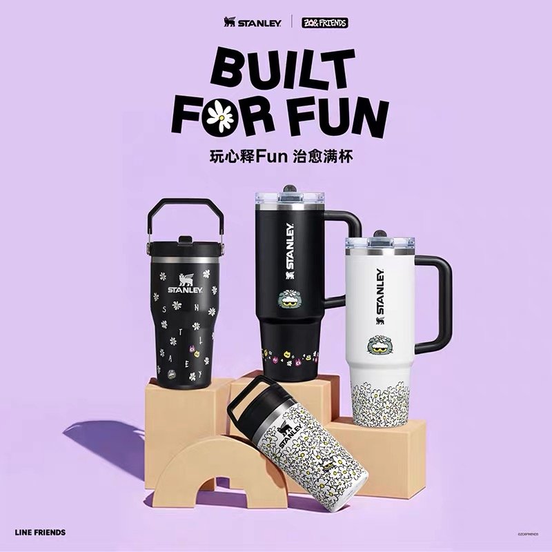 Stanley 1913 x ZO&FRIENDS Collaboration Series Fashion Jumbo Straw Tumbler 2026 product image 1